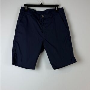 COLMAR Dark Blue Flat Front Golf Shorts Size 30 (Colmar 46)
